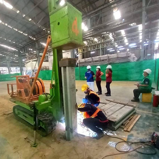 ช่างตอกเสาเข็ม ขวัญชัยไมโครไพล์ - รับเหมาตอกเสาเข็ม ปทุมธานี