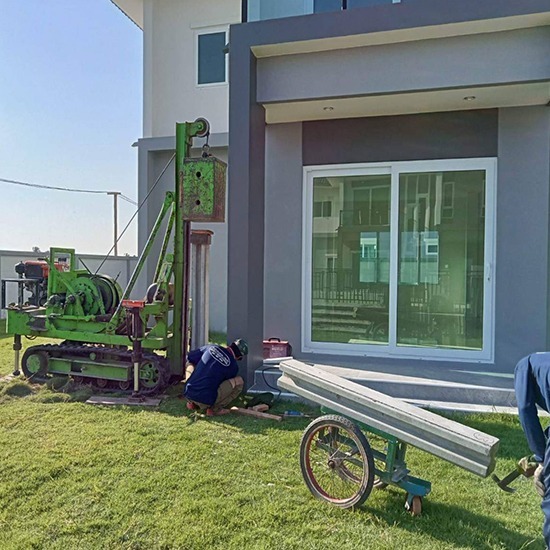 ช่างตอกเสาเข็ม ขวัญชัยไมโครไพล์ - หาผู้รับเหมาตอกเสาเข็มต่อเติมบ้าน